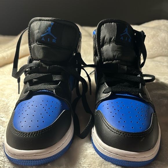 Jordan Other - Jordan 1 mid black Royal blue